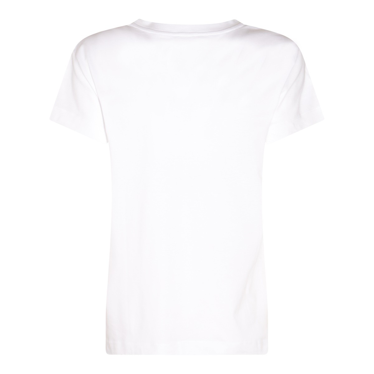 WHITE COTTON T-SHIRT