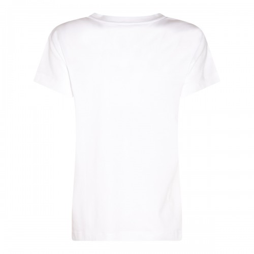 WHITE COTTON T-SHIRT