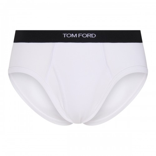 WHITE COTTON BRIEFS