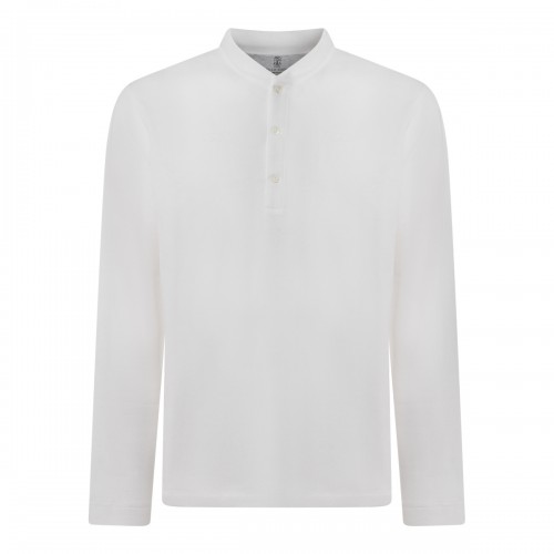 WHITE COTTON T-SHIRT