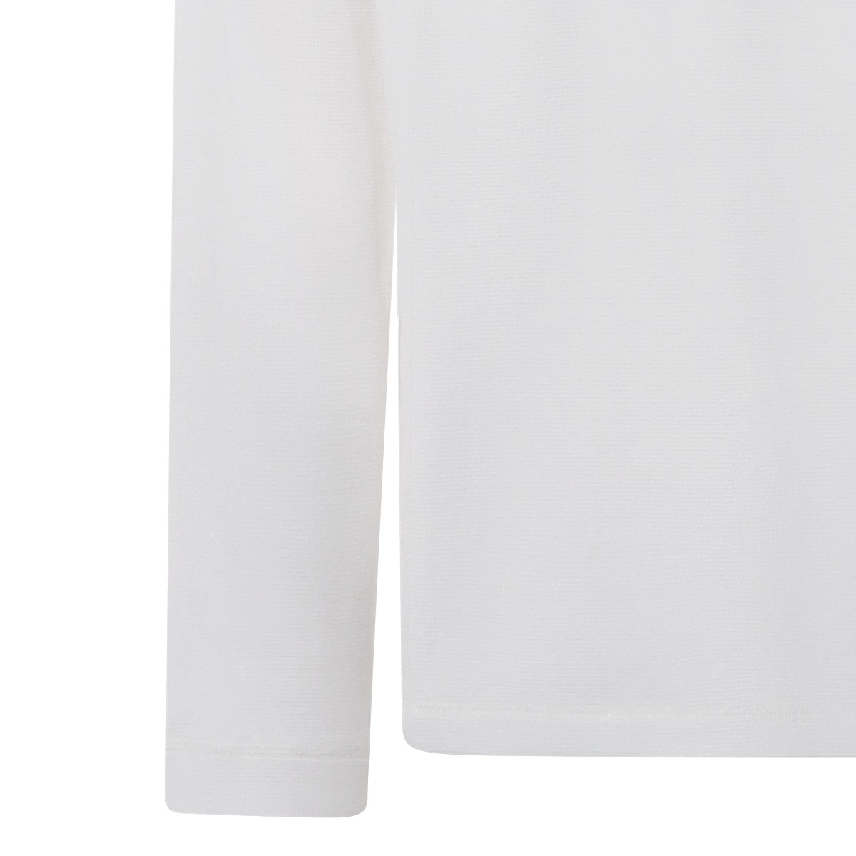 WHITE COTTON T-SHIRT