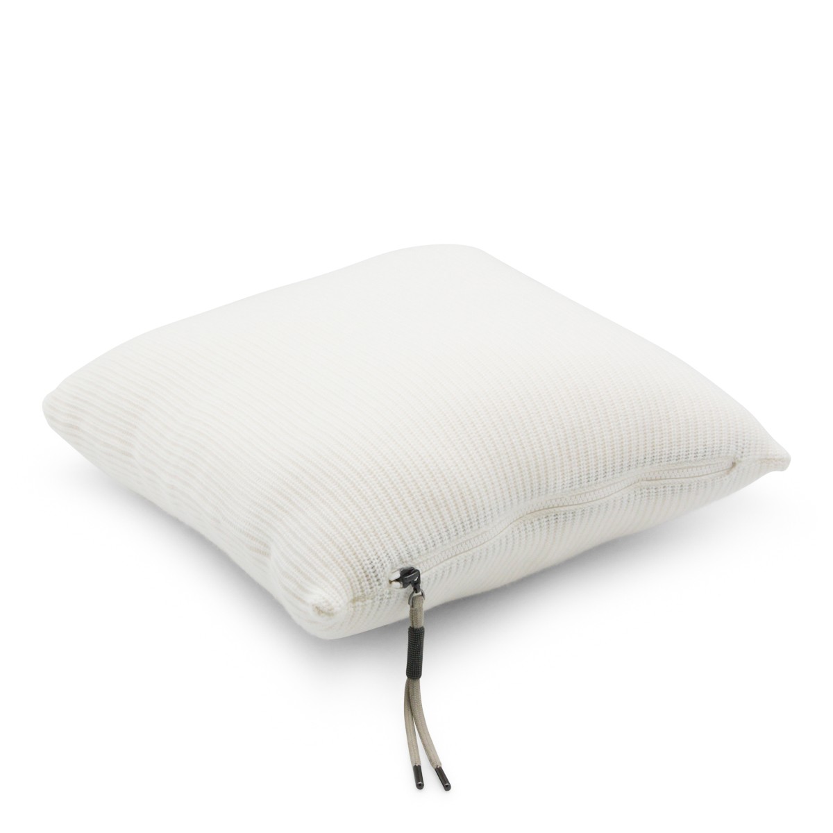 WHITE CASHMERE PILLOW