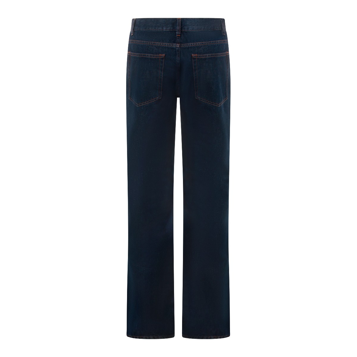 DARK BLUE COTTON JEANS