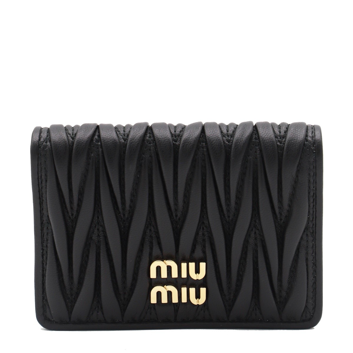 BLACK LEATHER WALLET