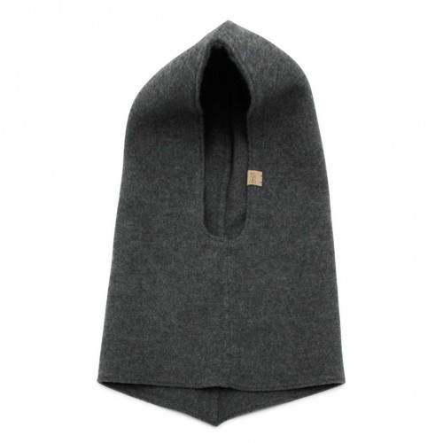 DARK GREY WOOL HAT