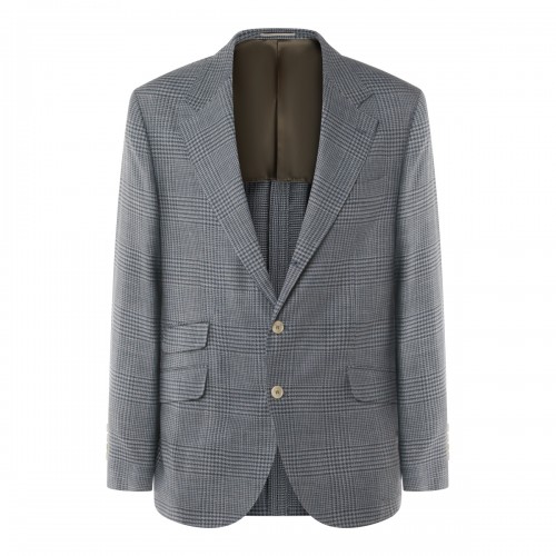 GREY WOOL BLAZER