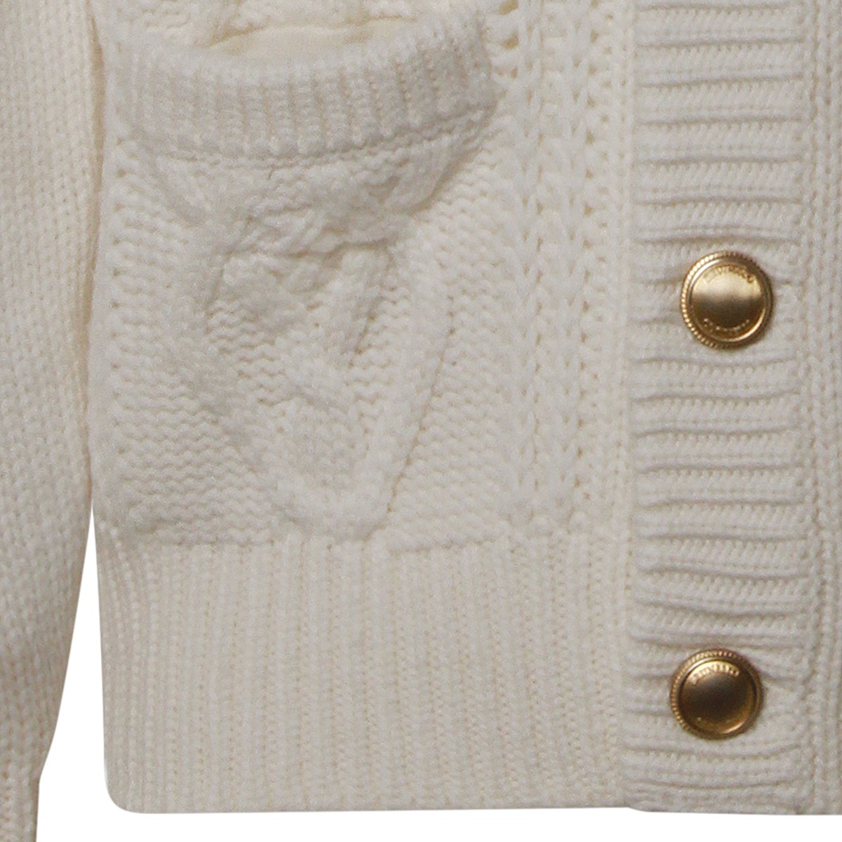 WHITE CACHEMIRE KNITWEAR