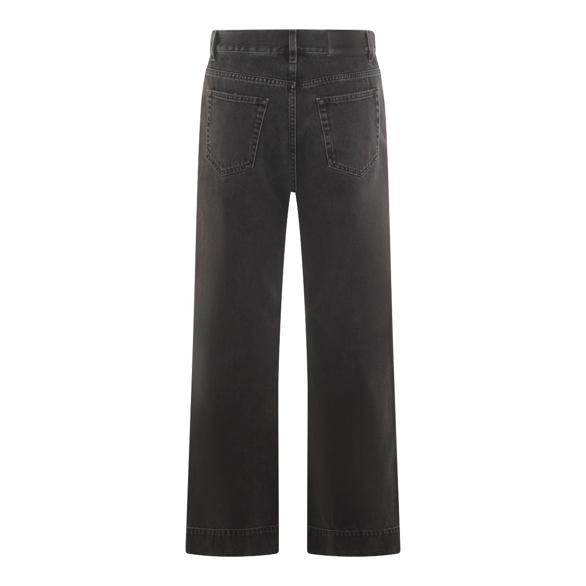 BLACK COTTON JEANS