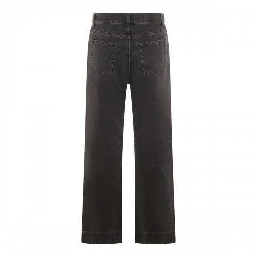 BLACK COTTON JEANS