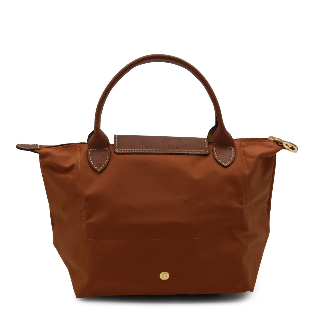 BROWN CANVAS LE PLIAGE TOTE BAG