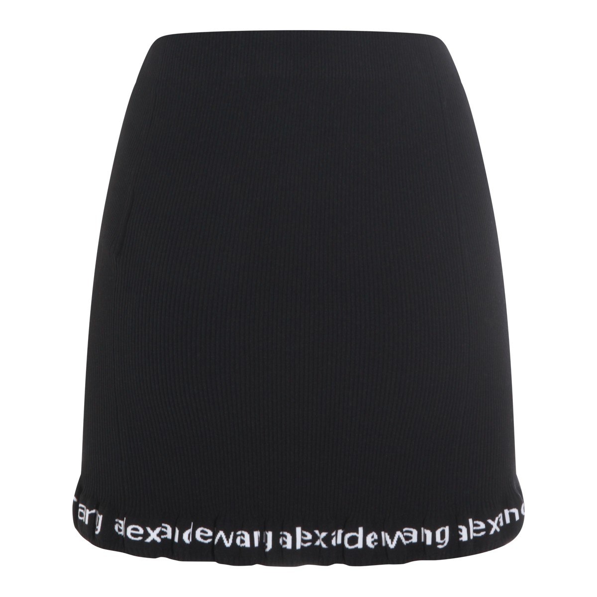 BLACK COTTON SKIRT