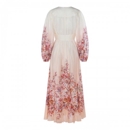 IVORY FLORAL COTTON DRESS 2