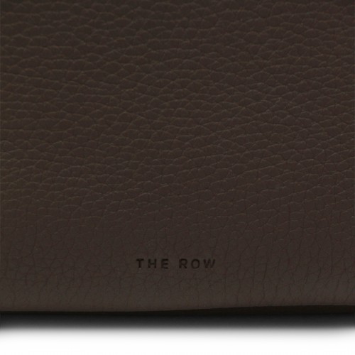 DEEP BROWN LEATHER MARCEL TOP HANDLE BAG