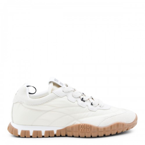 IVORY LEATHER SNEAKERS