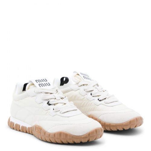 IVORY LEATHER SNEAKERS