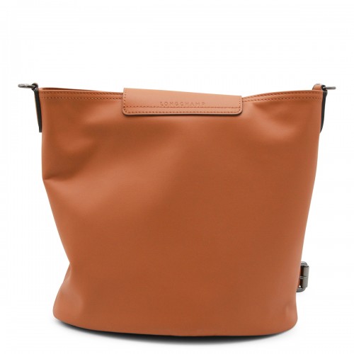 COGNAC CROSSBODY BUCKET
