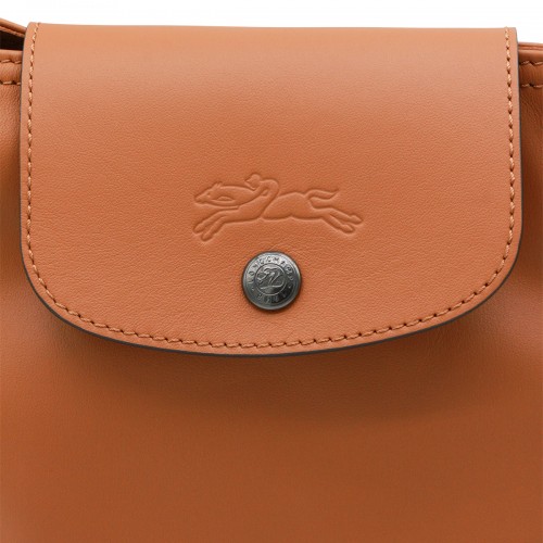 COGNAC CROSSBODY BUCKET