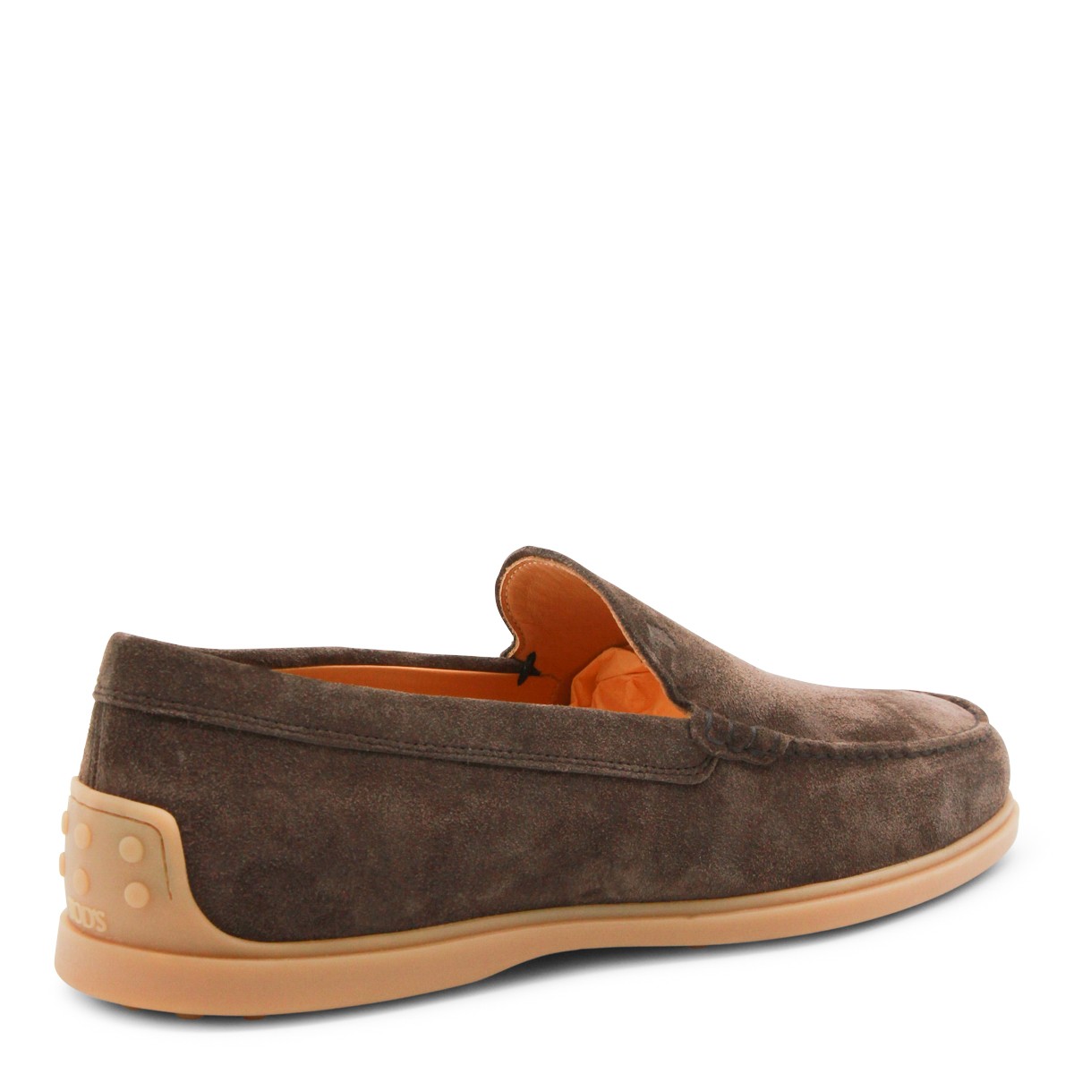 DARK BROWN LEATHER LOAFERS