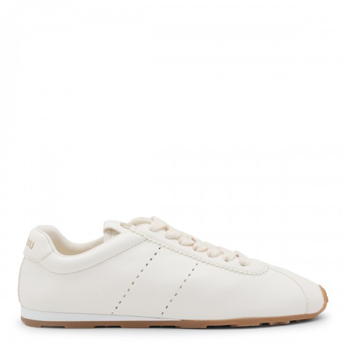 IVORY LEATHER SNEAKERS