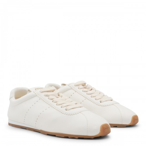 IVORY LEATHER SNEAKERS
