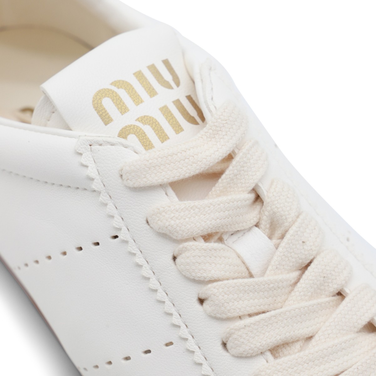 IVORY LEATHER SNEAKERS