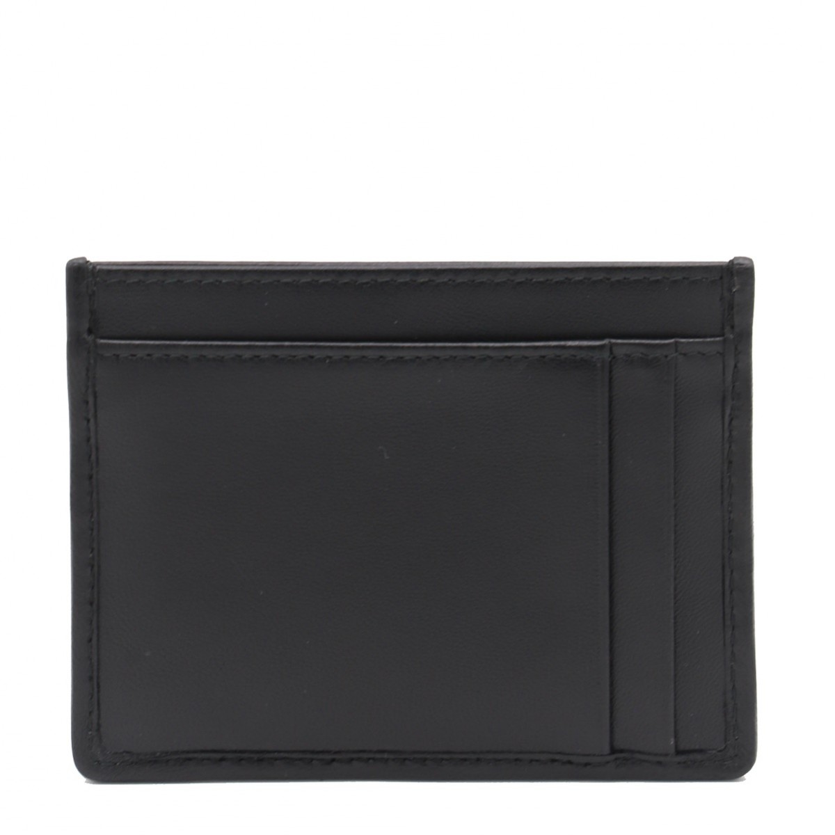 BLACK LEATHER CARD HOLDER
