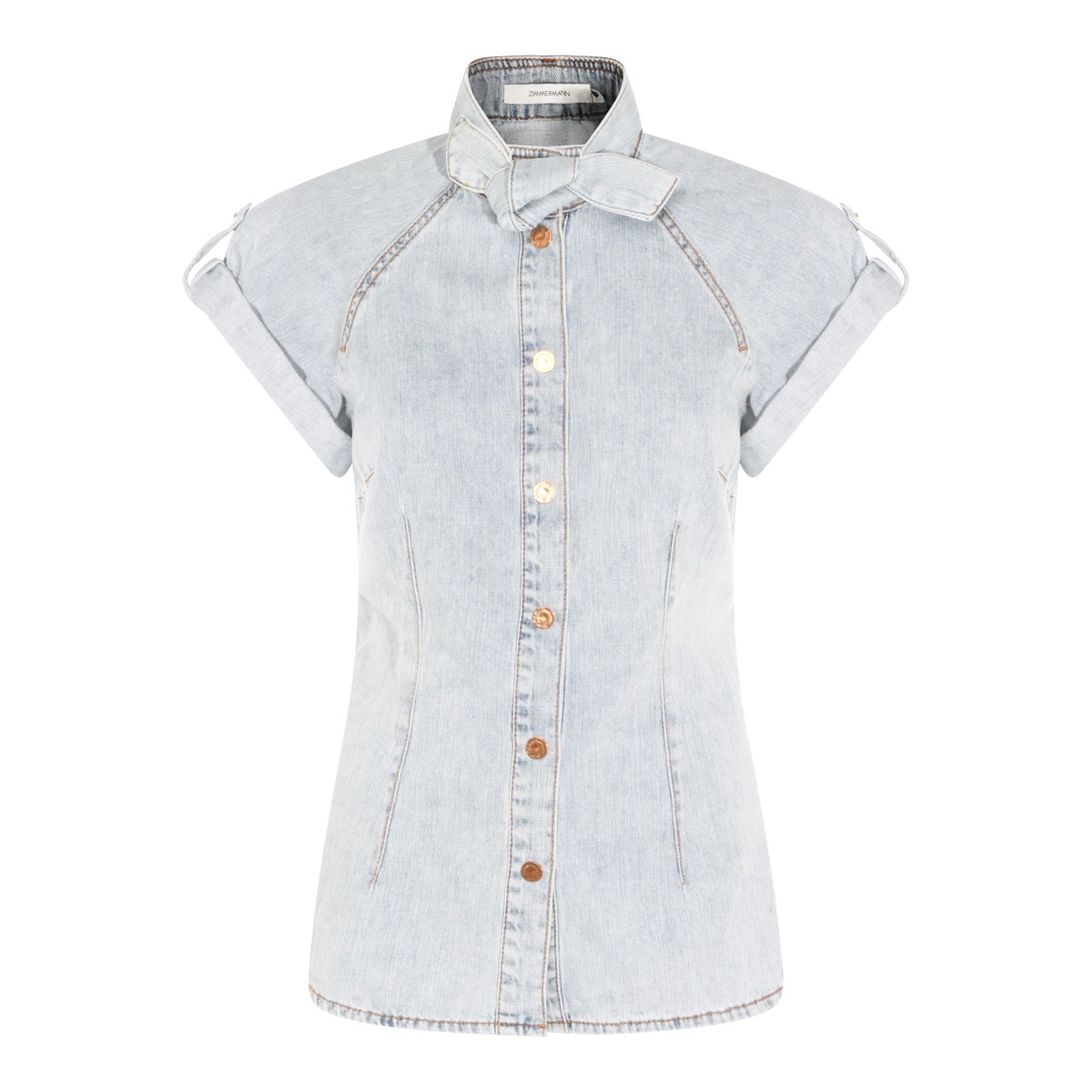 LIGHT BLUE COTTON SHIRT