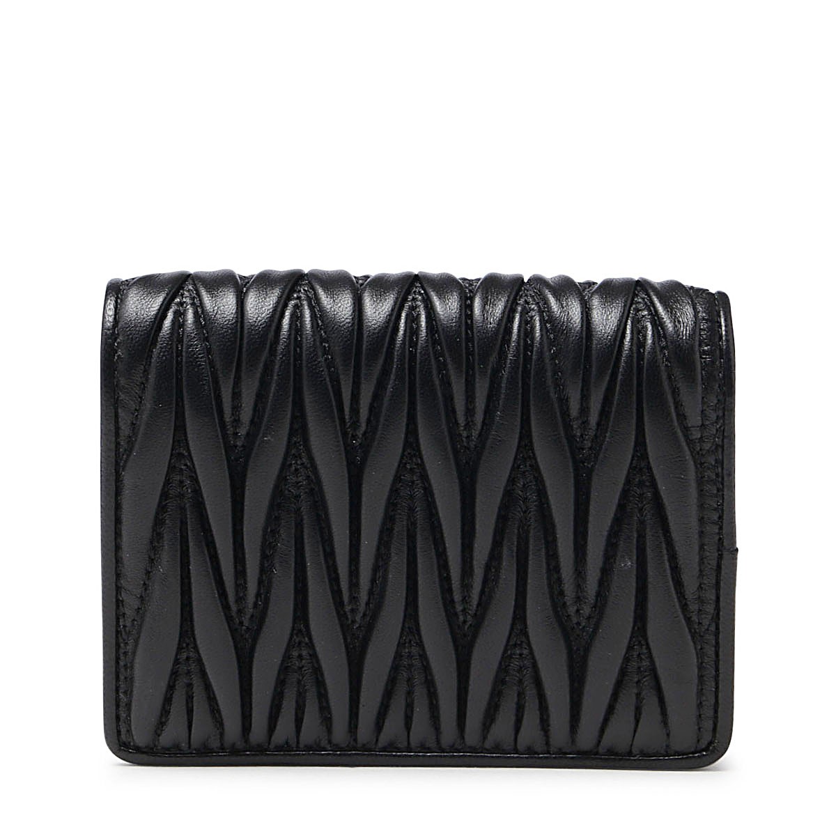 BLACK LEATHER WALLET