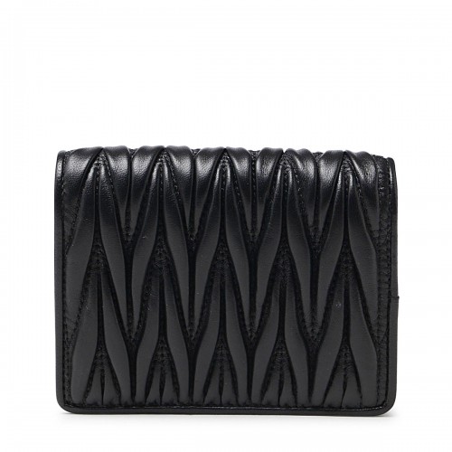 BLACK LEATHER WALLET