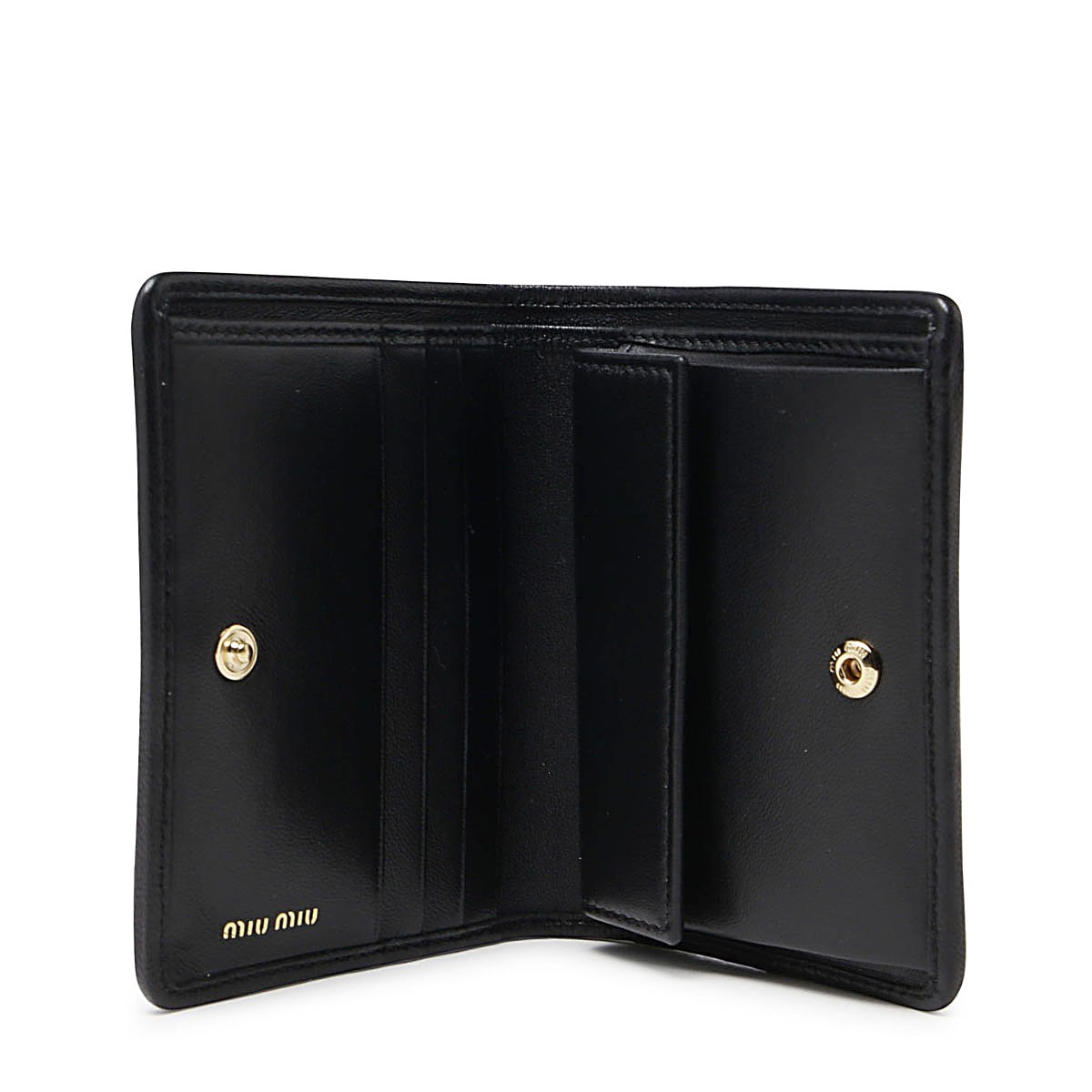 BLACK LEATHER WALLET