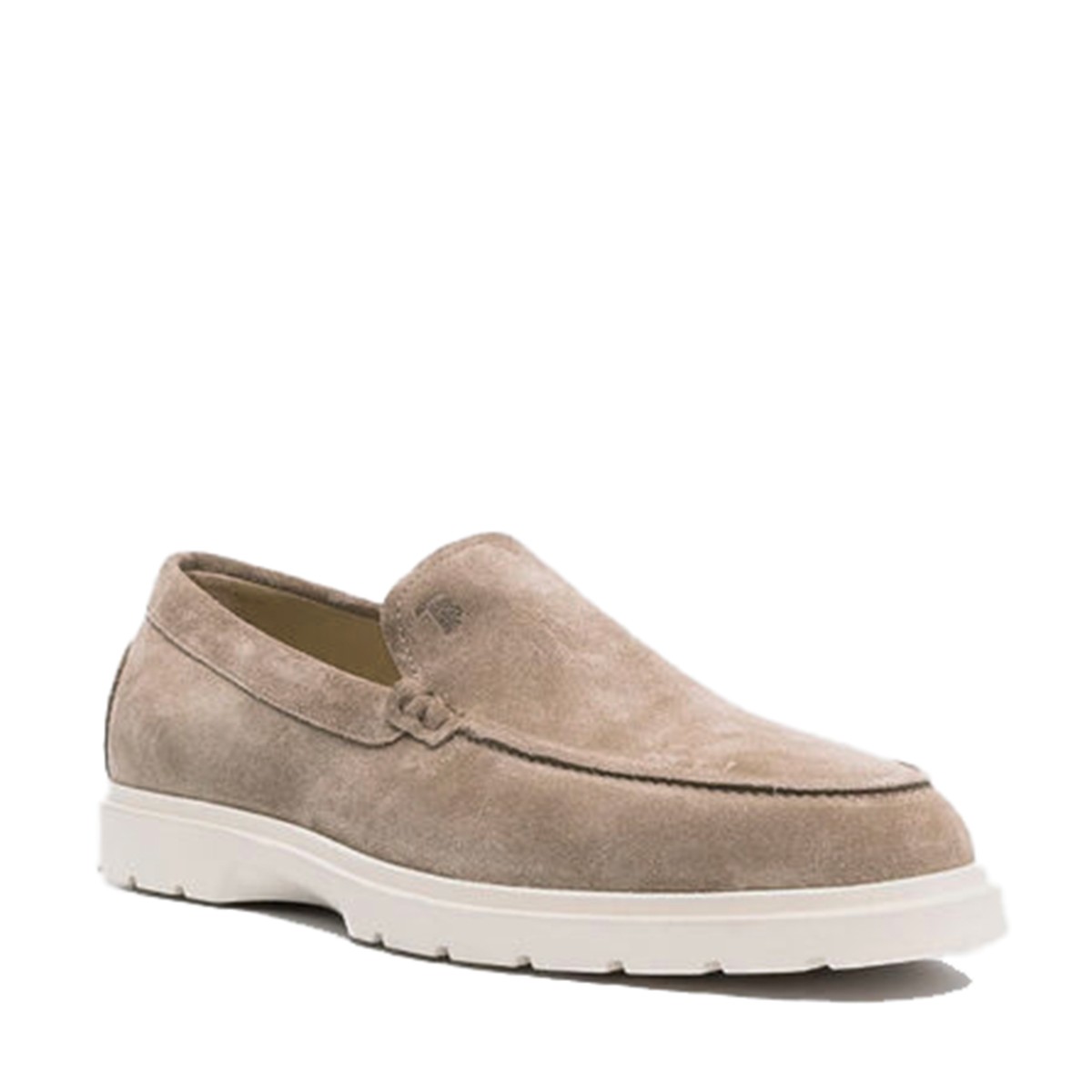 BEIGE SUEDE LOAFERS