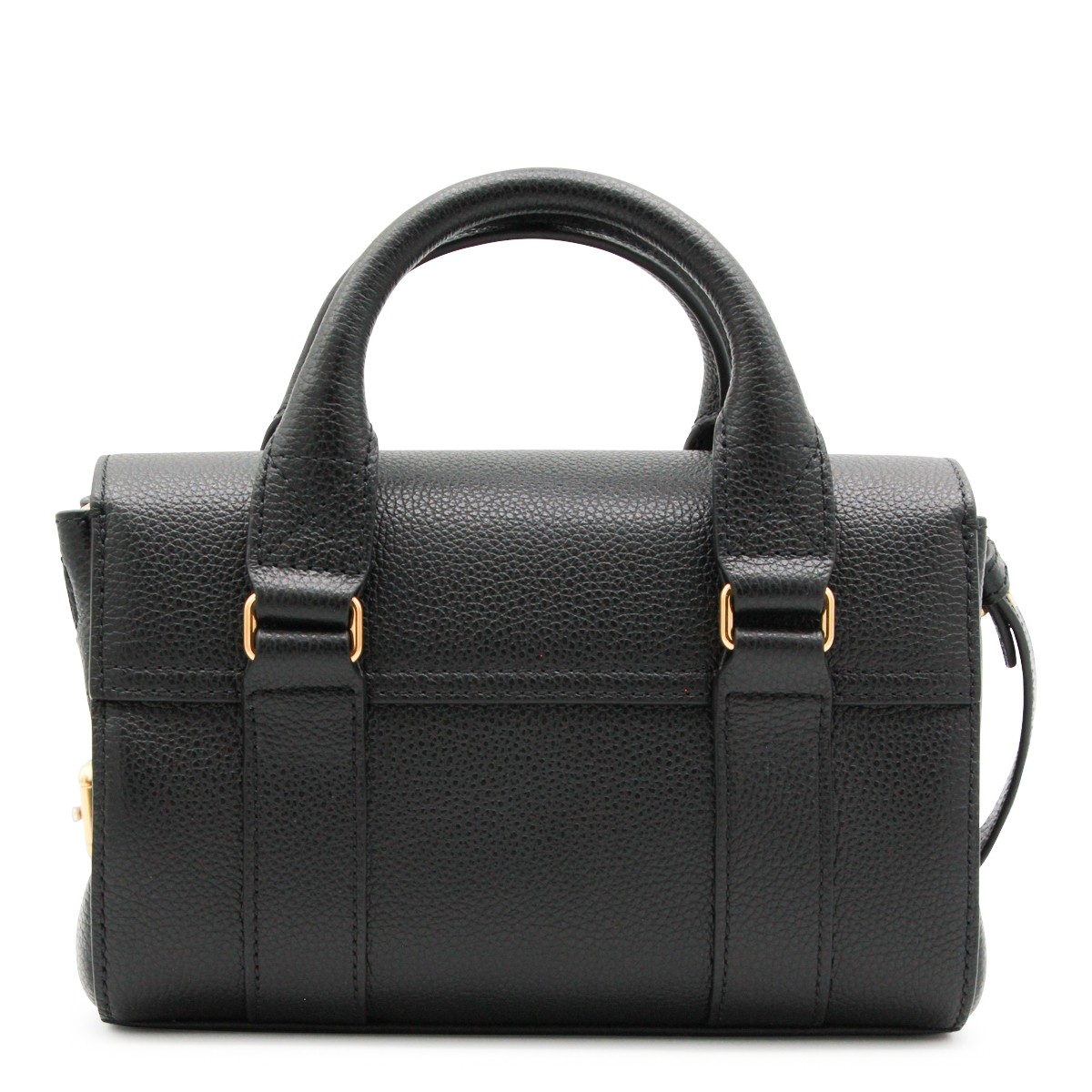 BLACK LEATHER MINI HERITAGE BAYSWATER...