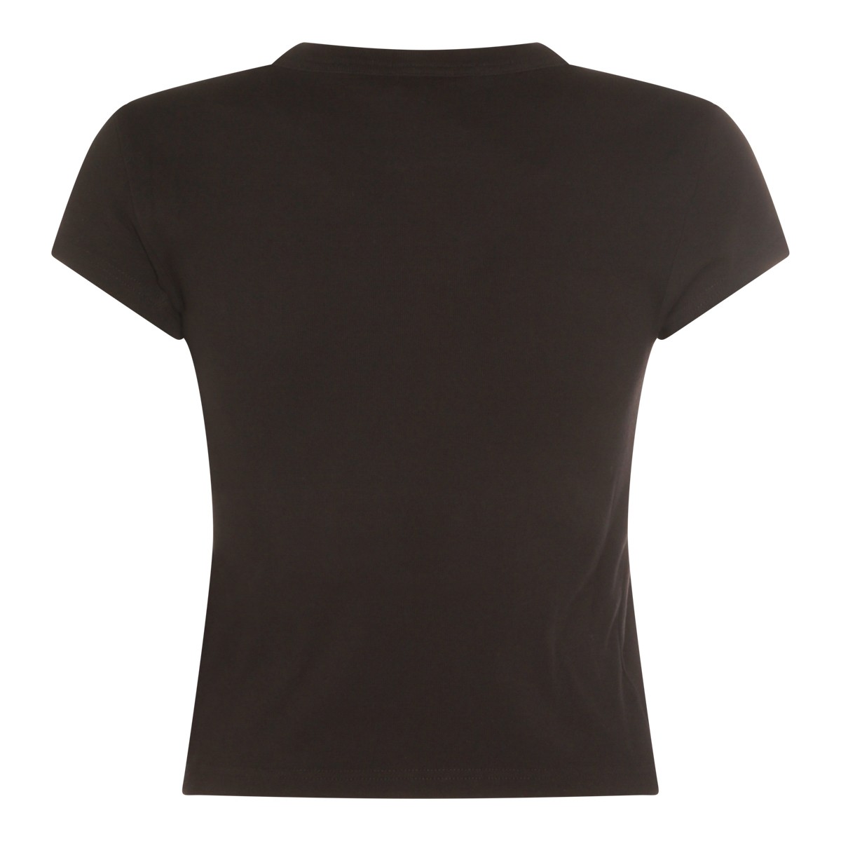 BLACK COTTON T-SHIRT