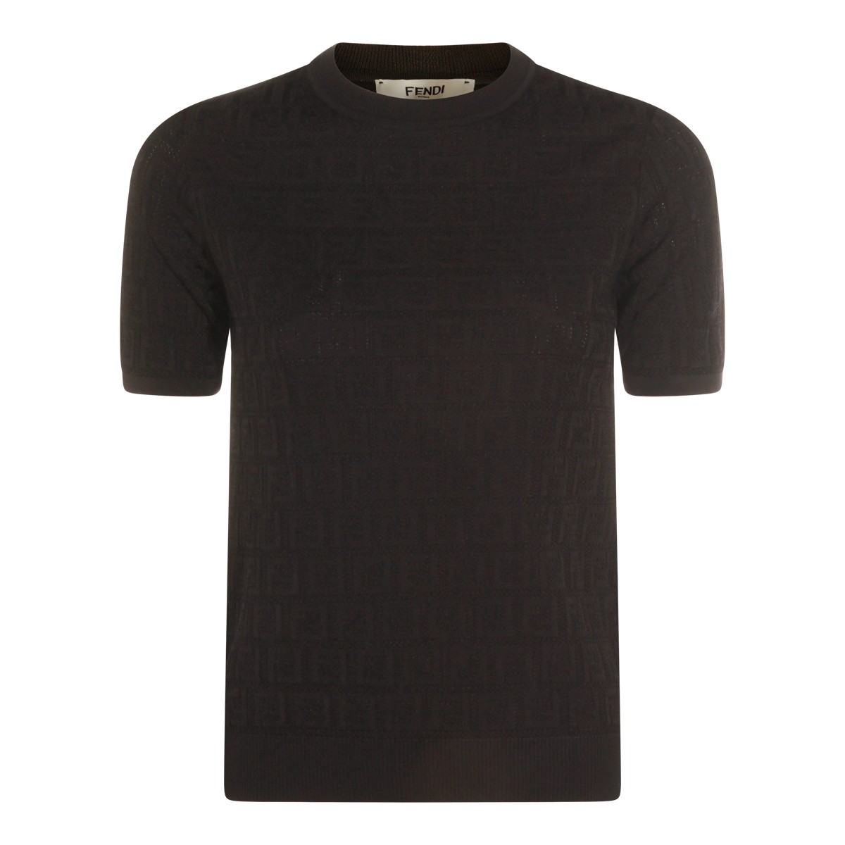 BLACK COTTON KNITWEAR