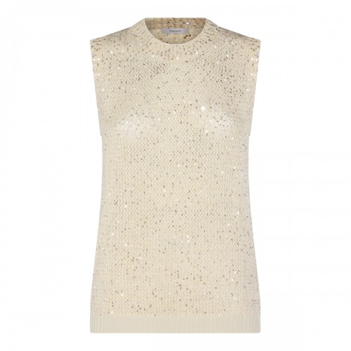 HERITAGE WHITE COTTON KNITWEAR