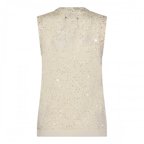 HERITAGE WHITE COTTON KNITWEAR