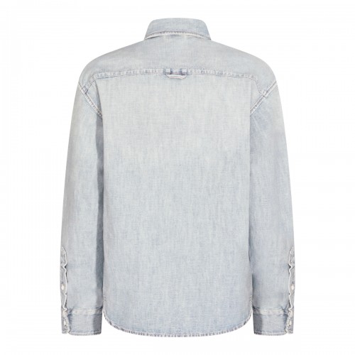 LIGHT BLUE COTTON SHIRT 2