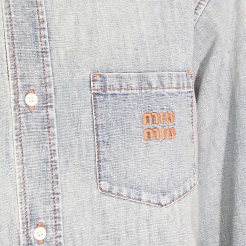 LIGHT BLUE COTTON SHIRT