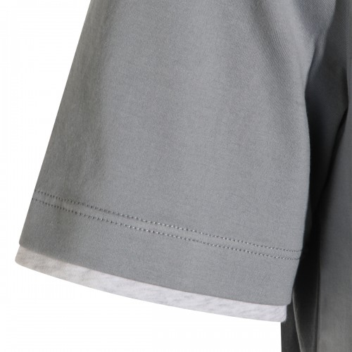 LIGHT BLUE COTTON T-SHIRT