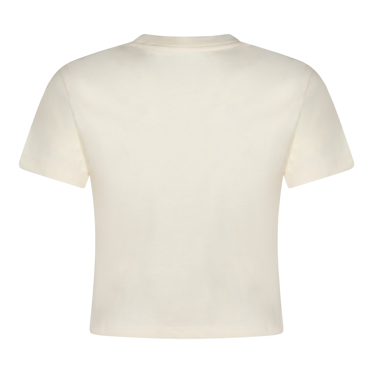 IVORY COTTON T-SHIRT