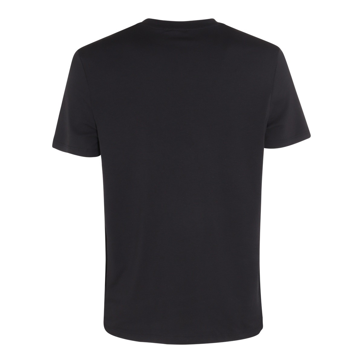 BLACK COTTON T-SHIRT