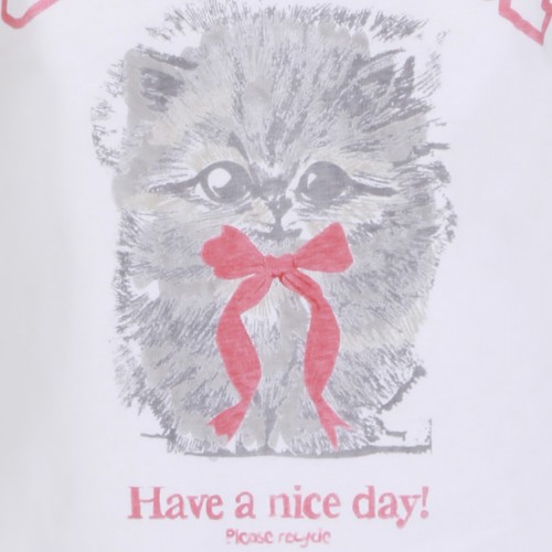 BRIGHT WHITE COTTON T-SHIRT