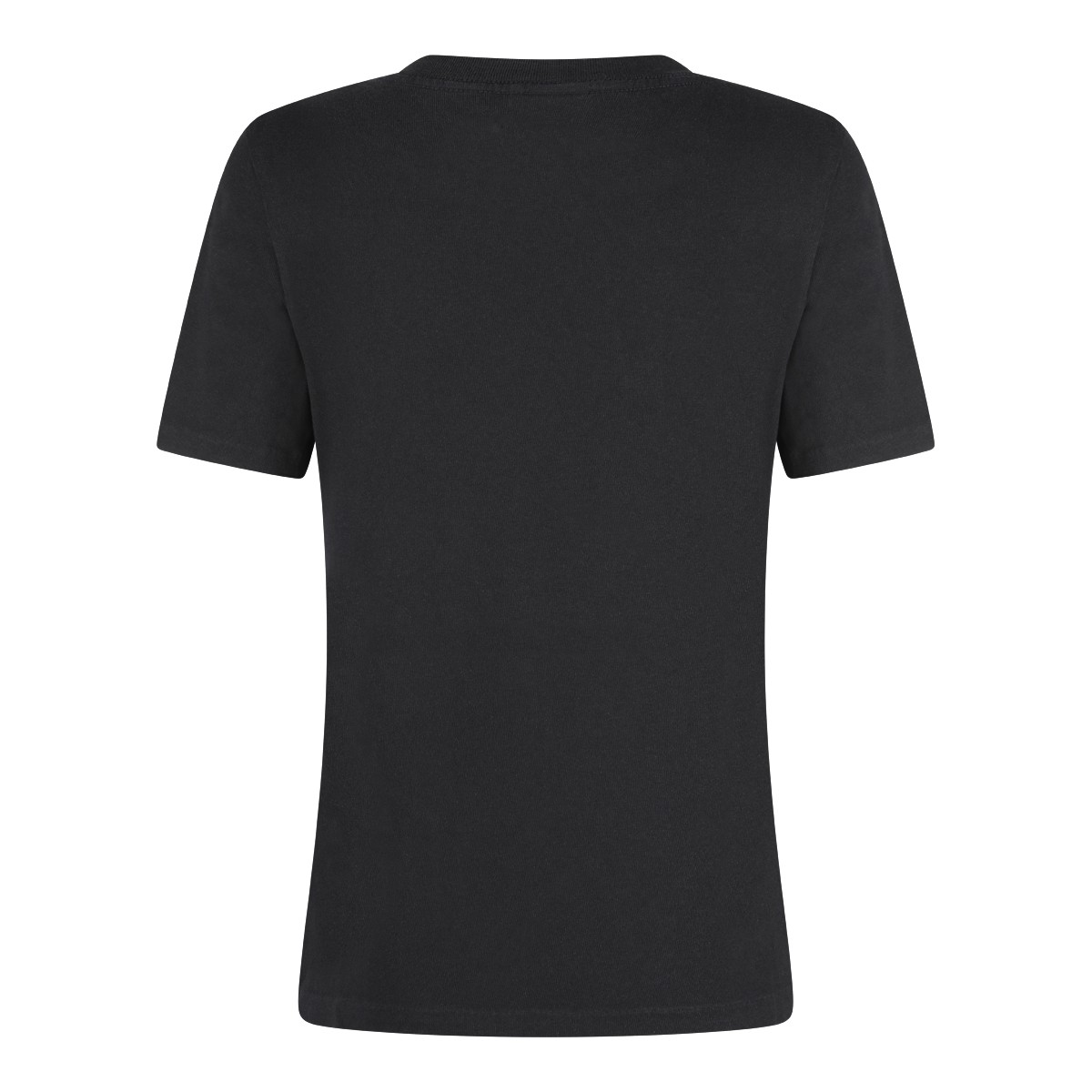 BLACK COTTON T-SHIRT
