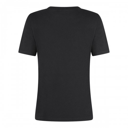 BLACK COTTON T-SHIRT