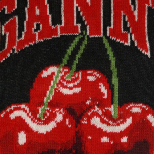 BLACK WOOL BLEND KNITWEAR