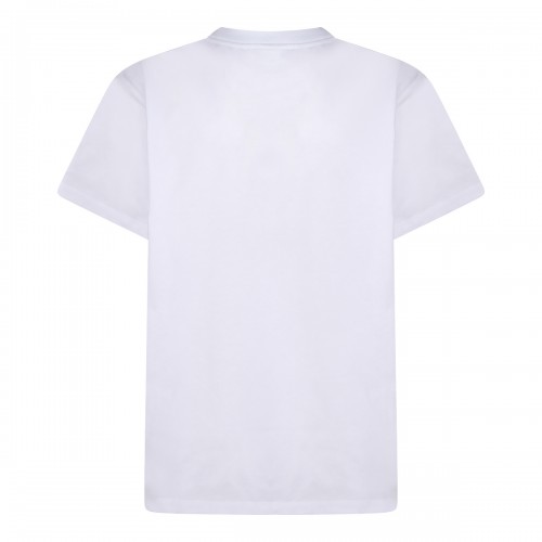 WHITE COTTON T-SHIRT
