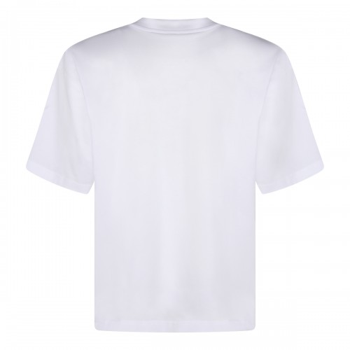 WHITE COTTON T-SHIRT