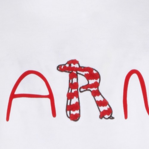 WHITE COTTON T-SHIRT