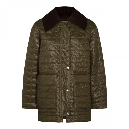 OLIVE GREEN DOWN JACKET