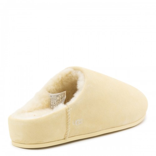 LIGHT BEIGE ELEA SLIP ON FLATS